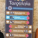 Mazzola Celli segnaletica turistica tarquinia qr code