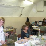 Corso ceramica associazione anziani con l'hobby del modellismo tarquinia