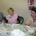 Corso ceramica associazione anziani con l'hobby del modellismo tarquinia