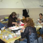 Corso ceramica associazione anziani con l'hobby del modellismo tarquinia
