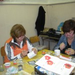 Corso ceramica associazione anziani con l'hobby del modellismo tarquinia