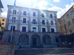 Il palazzo comunale di Monte Argentario