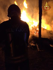 incendio boccelle civitavecchia