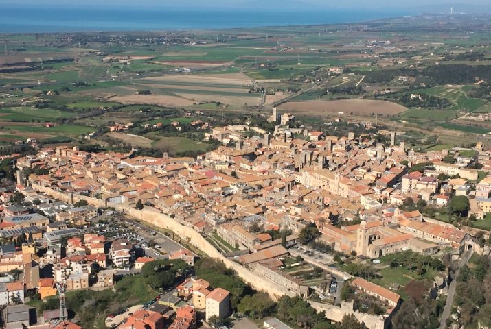 tarquinia panorama aereo