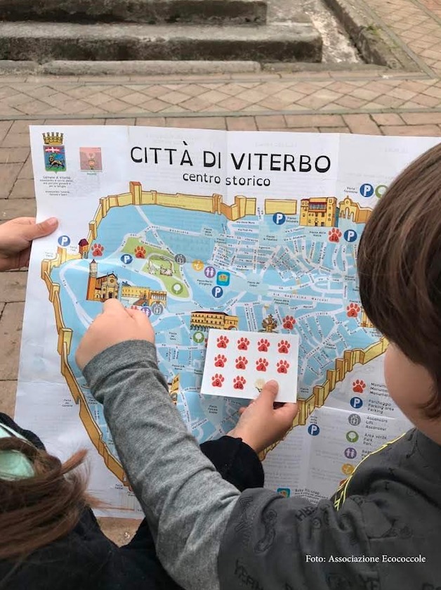 mappa viterbo bambini