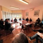 La riunione presso la Cooperativa Ortofrutticola a Tarquinia