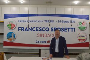 Il candidato sindaco Francesco Sposetti