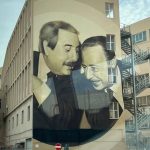 Palermo - Murale Falcone e Borsellino