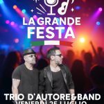 Concerto La Grande Festa con il Trio d’Autore a Tarquinia Lido, 25 luglio 2025