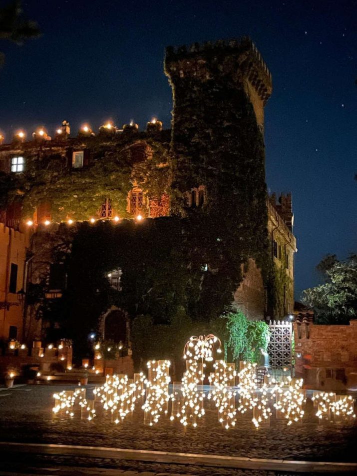 Montalto tra le Mura 2025, il castello illuminato