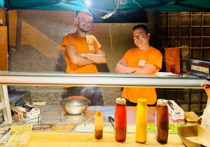 Lo staff di Pizza Point pronto al Divino Etrusco 2025