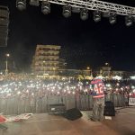 Un momento degli spettacoli musicali di Sport'n'Roll 2025 a Tarquinia Lido