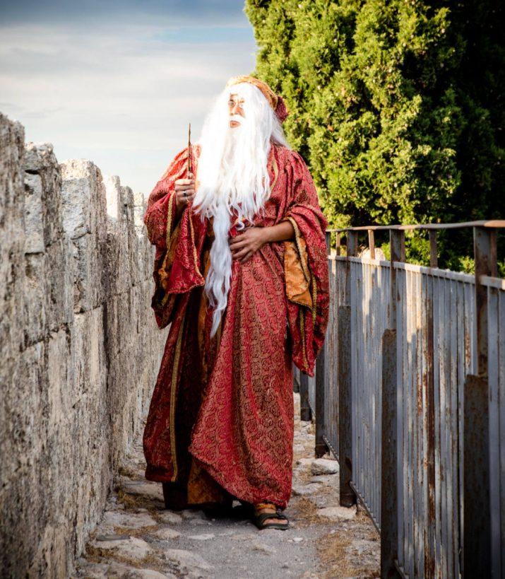 Interprete di Albus Silente durante Back to Hogwarts a Tarquinia