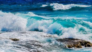 Mare in burrasca e vento