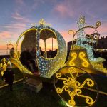 Castello Santa Severa Natale villaggio pista ghiaccio luminarie