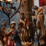Presepe tradizionale con statuine