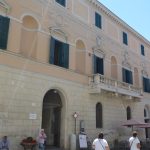 Palazzo Bruschi, sede della Biblioteca comunale di Tarquinia
