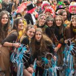 Carnevale di Pitigliano, un momento delle sfilate del 2025