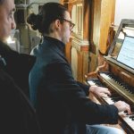 Giulio Lucciola impegnato al Duomo di Tarquinia in occasione del Festival Jubilemus Deo