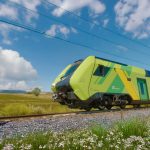 Un treno regionale Trenitalia di nuova generazione