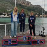 La windsurfista di Tarquinia Mia Pelle sul podio a Sferracavallo
