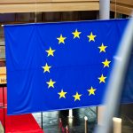 La bandiera dell'Unione Europea