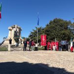 Un momento della celebrazione dell'anniversario della Liberazione il 25 aprile 2026 a Tarquinia