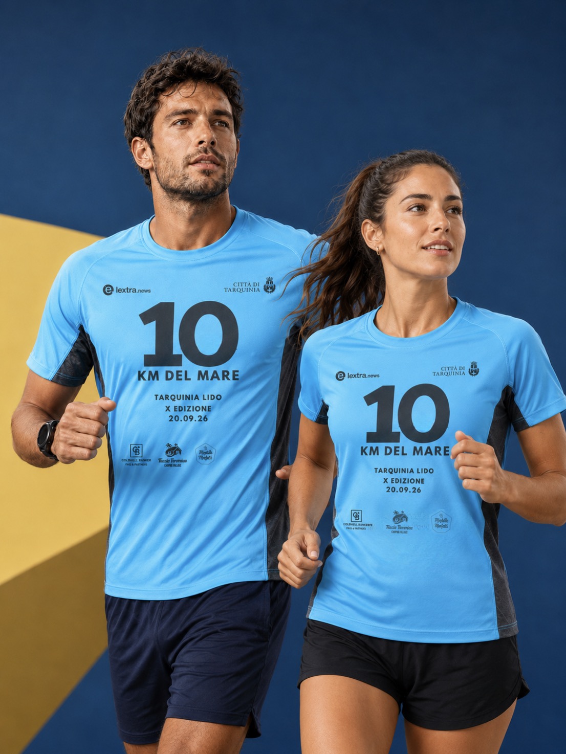 Maglia tecnica ufficiale della 10 km del Mare Nature Run 2026